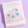 Pokemon Die-Cut Acrylic Clip - Jigglypuff