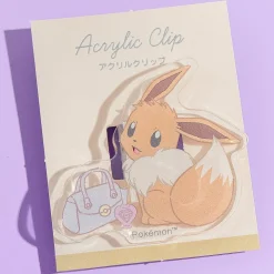 Pokemon Die-Cut Acrylic Clip - Eevee