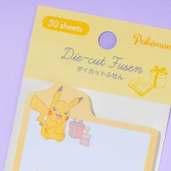 Pokemon Die-Cut Sticky Notes - Pikachu