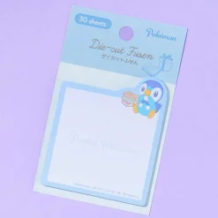 Pokemon Die-Cut Sticky Notes - Piplup