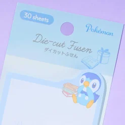 Pokemon Die-Cut Sticky Notes - Piplup