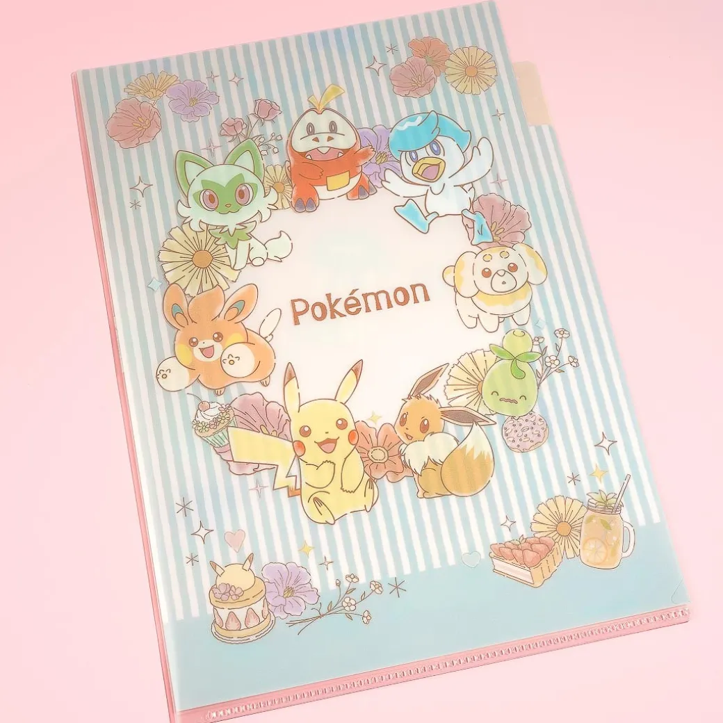 Pokemon Flower Wreath Pocket Clear File