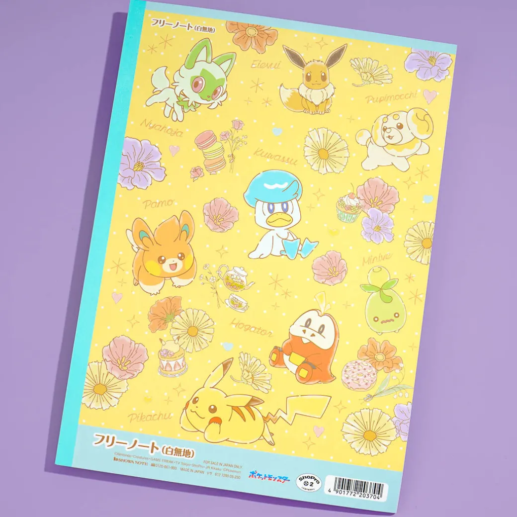 Pokemon Flowers & Sweets B5 Notebook