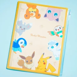 Pokemon Gather Together Pocket File Folder
