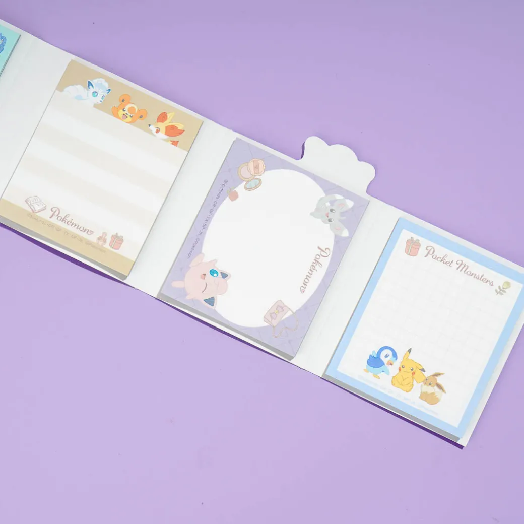 Pokemon Gathering Friends Memo Pad Set