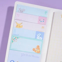 Pokemon Gathering Friends Memo Pad & Sticky Notes Set
