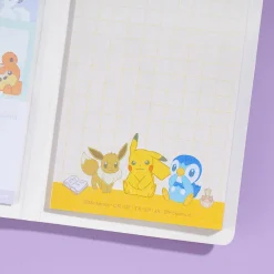 Pokemon Gathering Friends Memo Pad & Sticky Notes Set