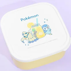 Pokemon Happy Drink Square Food Container Set - 3 pcs