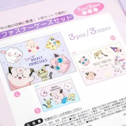 Pokemon Happy Mini Zipper Case Set