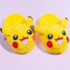 Pokemon Happy Pikachu Fluffy Slippers