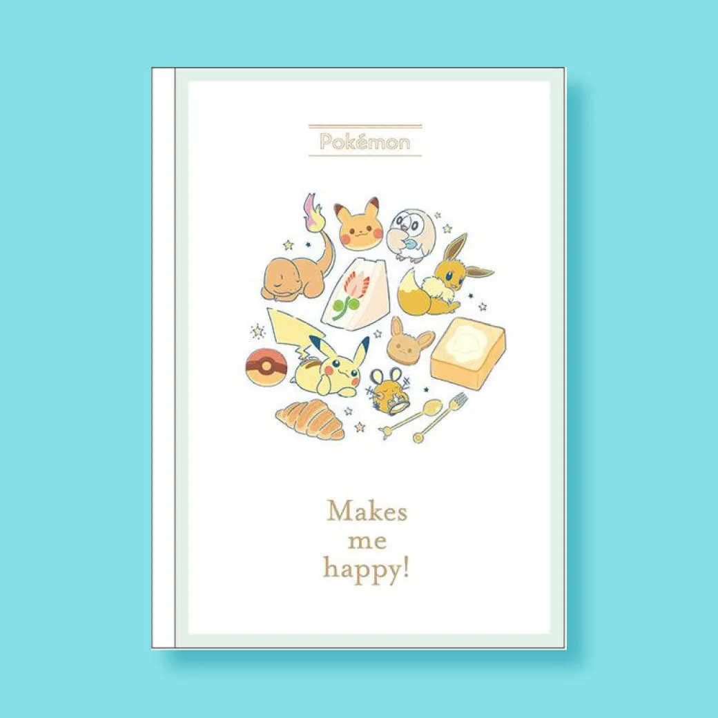 Pokemon Love To Eat B5 Notebook