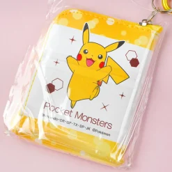 Pokemon L-Shaped Zipper Mini Pouch - Pikachu