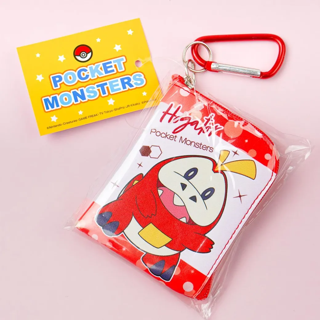 Pokemon L-Shaped Zipper Mini Pouch - Fuecoco