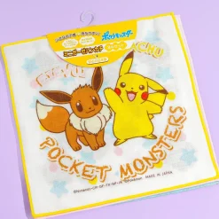 Pokemon Mini Gauze Handkerchief - Eevee & Pikachu
