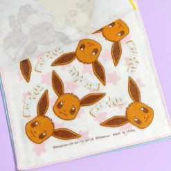 Pokemon Mini Gauze Handkerchief - Eevee & Pikachu