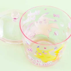 Pokemon Pikachu & Eevee Round Storage Case