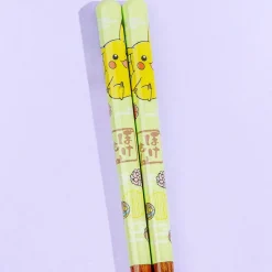 Pokemon Pikachu Flower Festival Wooden Chopsticks