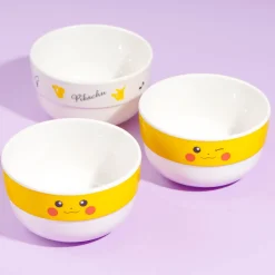Pokemon Pikachu Melamine Bowl Set - 3 pcs