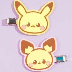 Pokemon Pikachu Pokepeace Hair Clip Set
