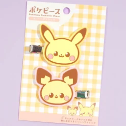 Pokemon Pikachu Pokepeace Hair Clip Set