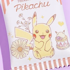 Pokemon Pikachu Striped Candy Flat Mini Pouch