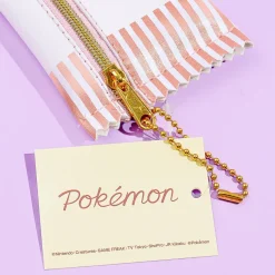 Pokemon Pikachu Striped Candy Flat Mini Pouch