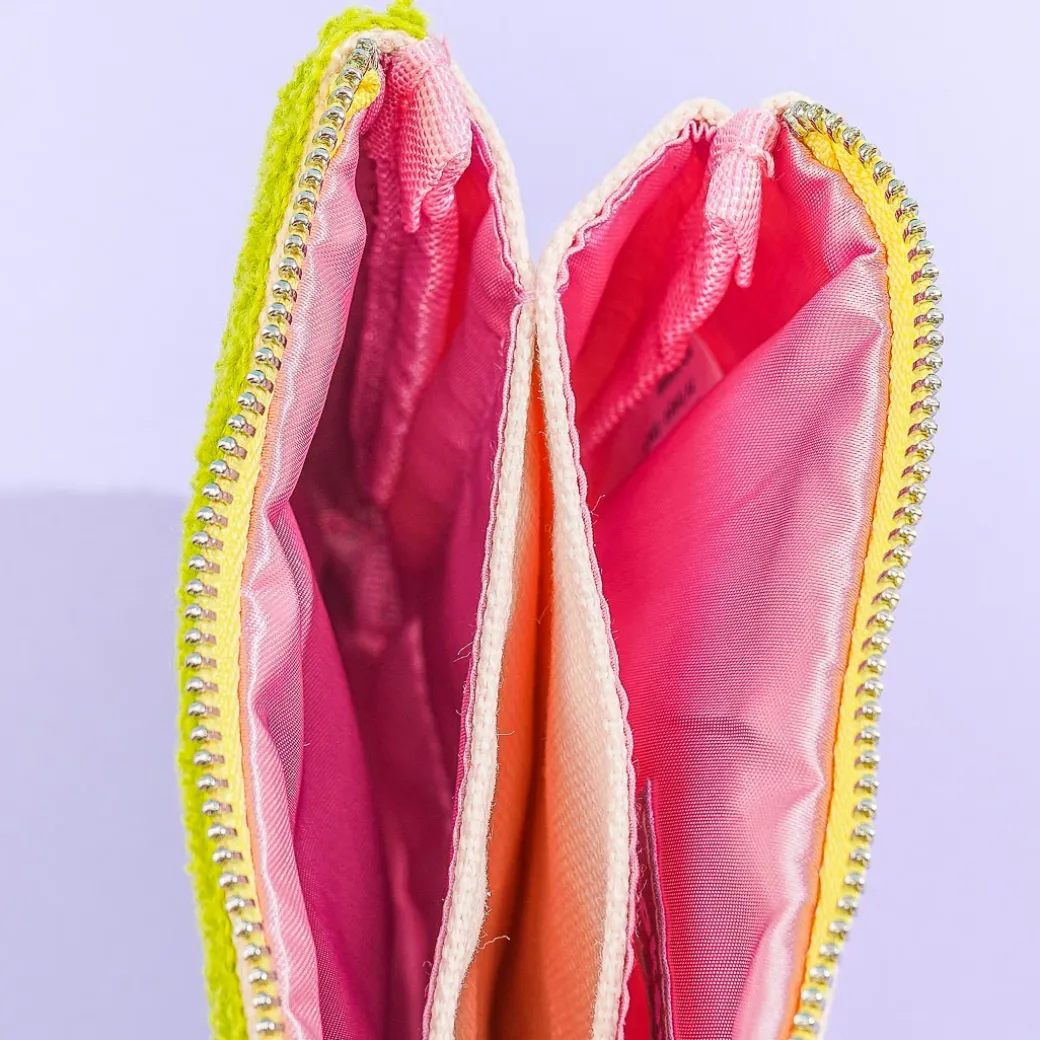 Pokemon 3-Pocket Fuzzy Pouch - Sprigatito