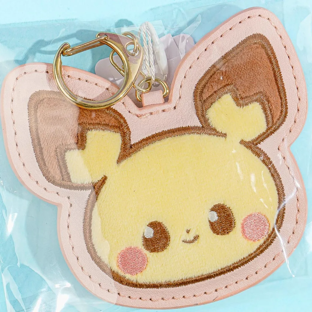 Pokemon Pokepeace Pichu Face Die-Cut Keychain