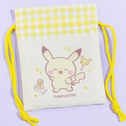 Pokemon Pokepeace Pikachu Mini Drawstring Pouch