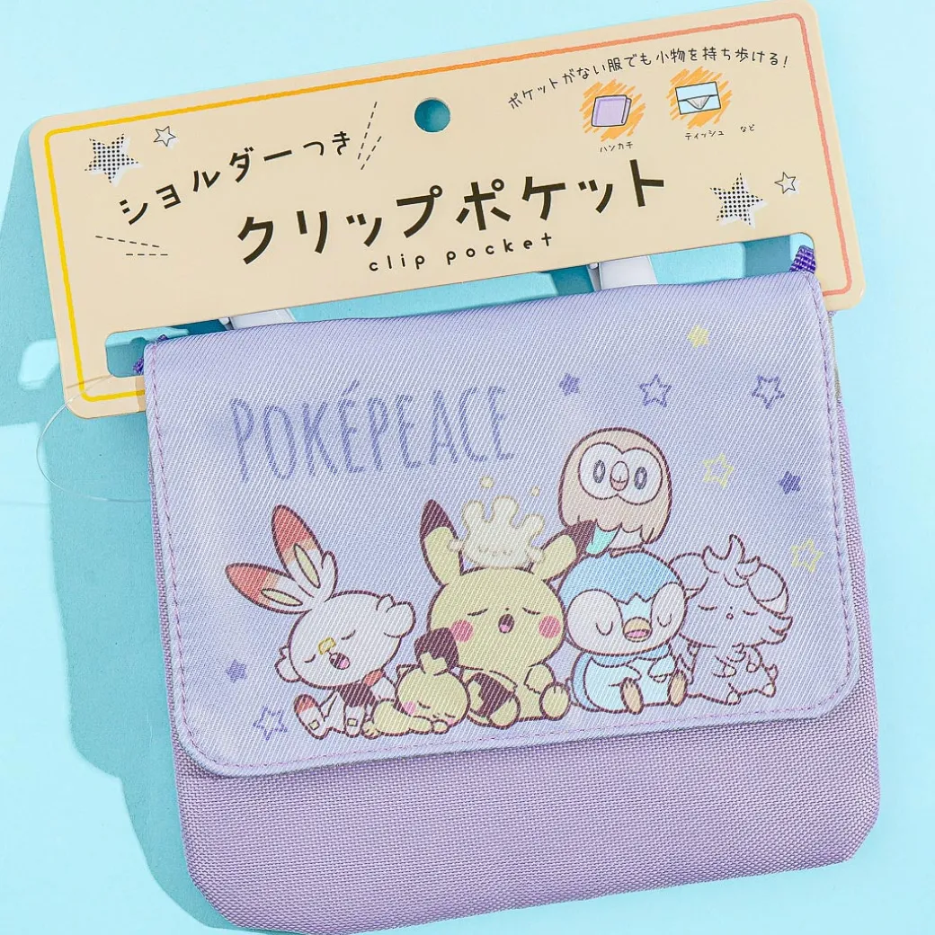 Pokemon Pokepeace Pocket Pouch & Sling Bag