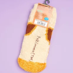 Pokemon Polka Dot Fluffy Socks - Eevee