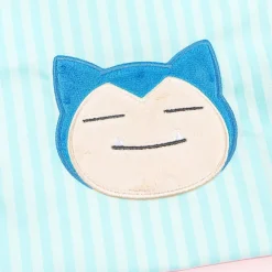 Pokemon Striped Drawstring Pouch - Snorlax