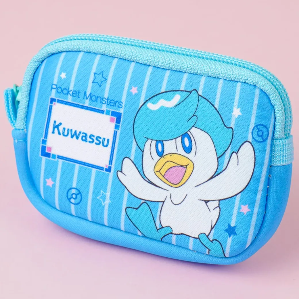 Pokemon Striped Foam Pouch - Quaxly