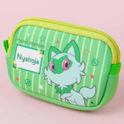 Pokemon Striped Foam Pouch - Sprigatito