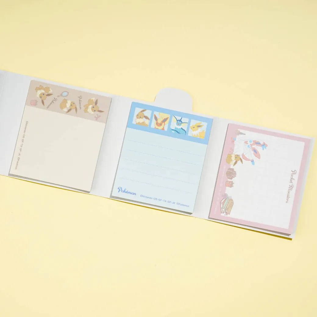 Pokemon Sugary Mode Memo Pad Set