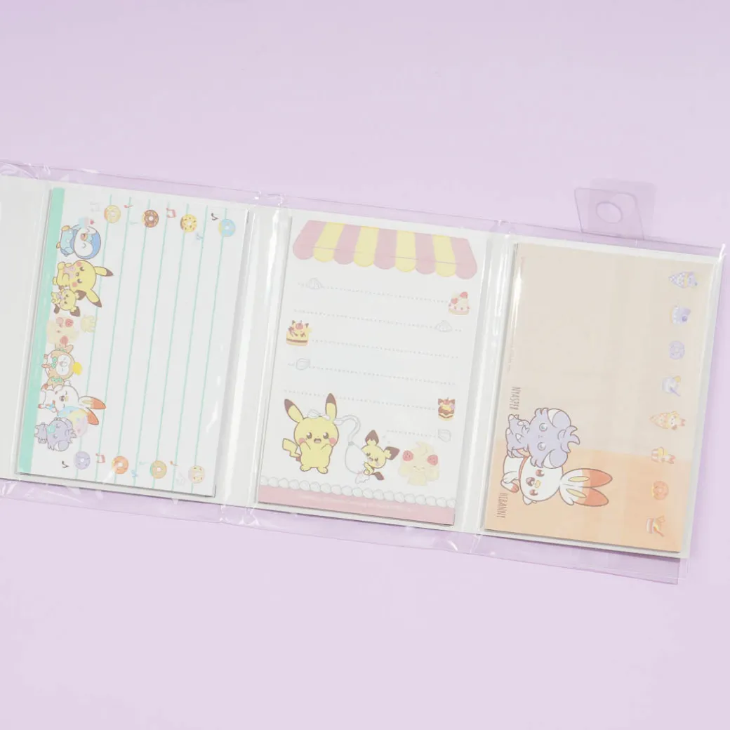 Pokemon Sweets Shop Memo Pad Set