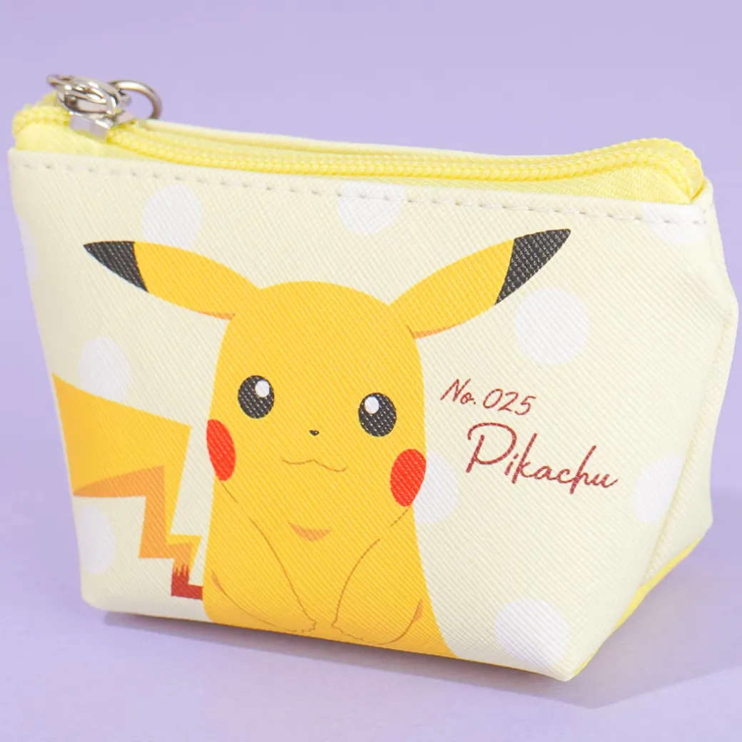 Pokemon Triangular Mini Pouch - Pikachu
