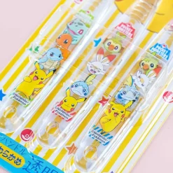 Pokémon Clear Toothbrush Set - 3 pcs
