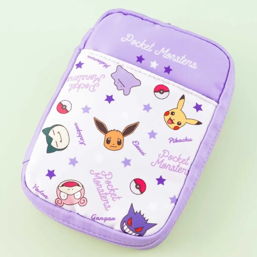 Pokémon Face Pattern Mix Gadget Pouch