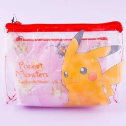 Pokémon Fire Type With Pikachu Pouch Set