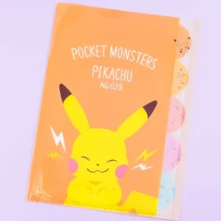 Pokémon Pikachu Charge Up A4 Clear File Folder