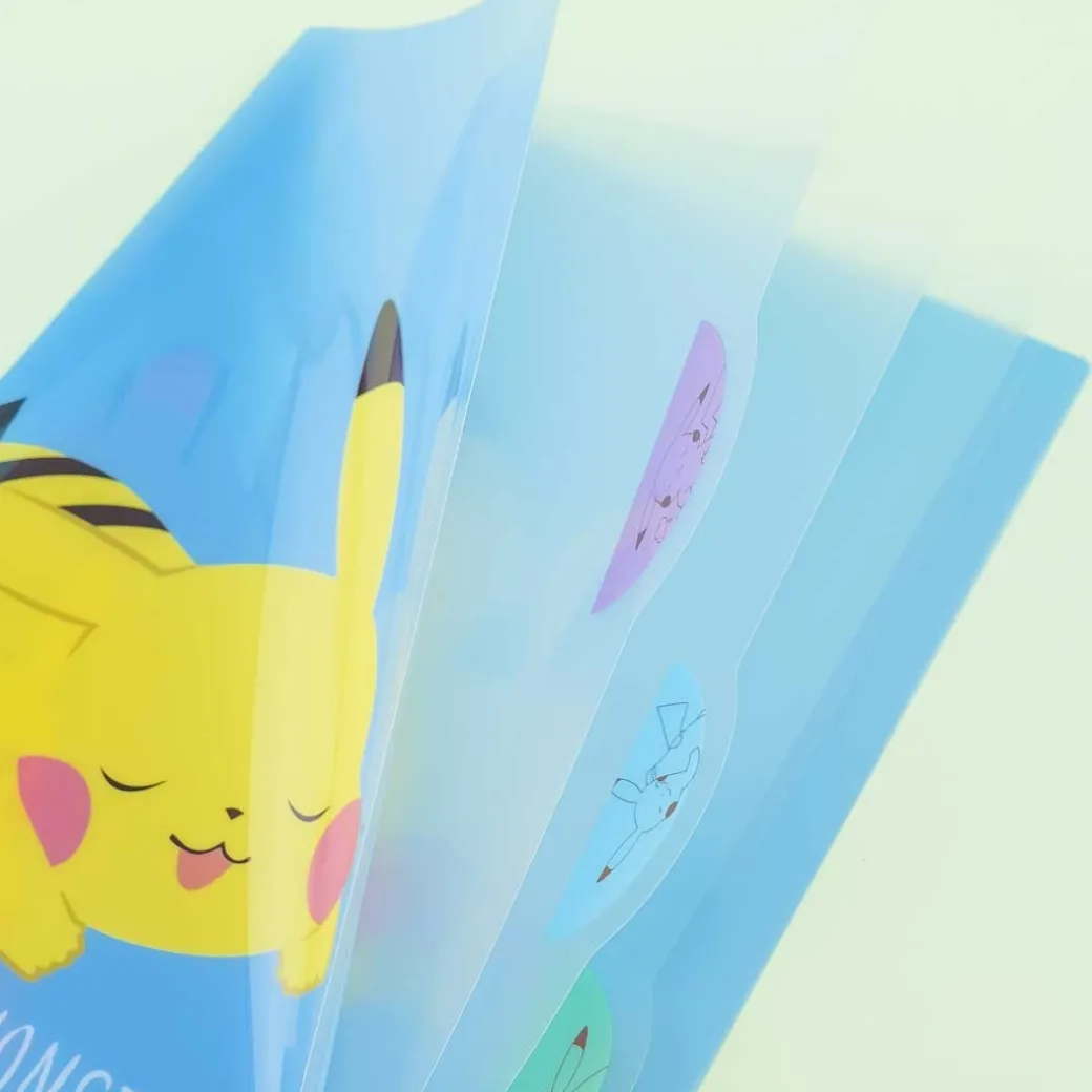 Pokémon Pikachu Chill Time A4 Clear File Folder