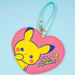Pokémon Pikachu Girly Collection Heart Pass Case & Charm