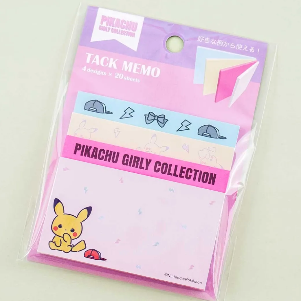 Pokémon Pikachu Girly Collection Sticky Notes