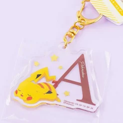 Pokémon Pikachu Initial Acrylic Charm - Letter A