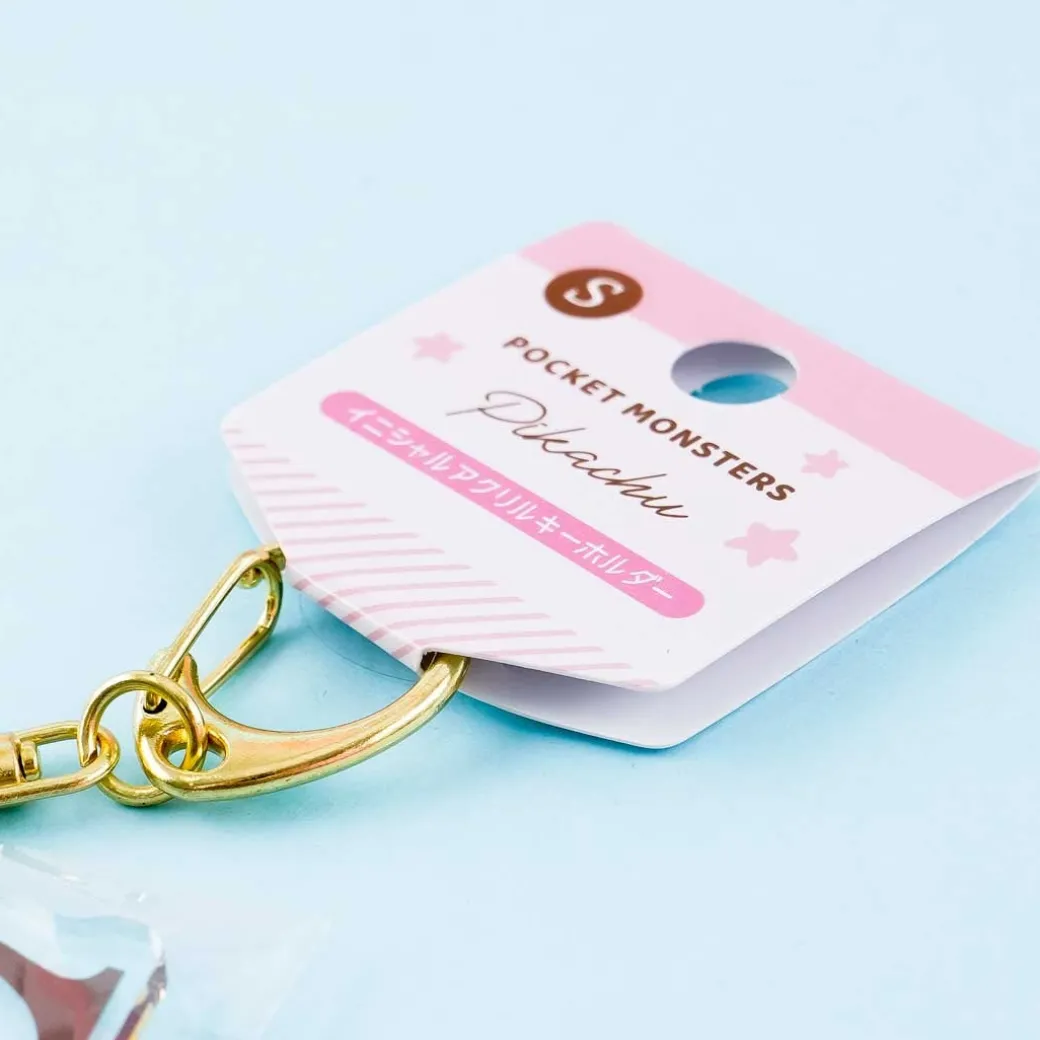 Pokémon Pikachu Initial Acrylic Charm - Letter S