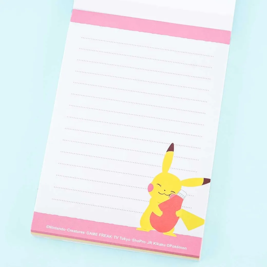 Pokémon Pikachu Ketchup Love A6 Memo Pad