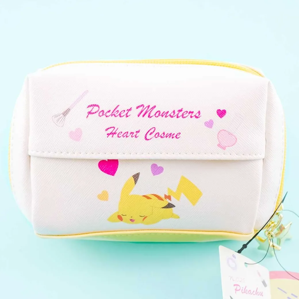 Pokémon Pikachu Pretty Heart Pouch With Pocket Tissue Holder