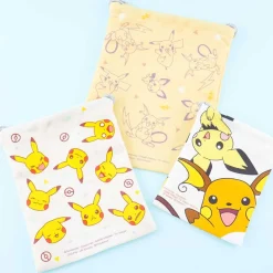 Pokémon Pikavolution Drawstring Pouch Set - 3 pcs