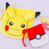 Pokémon Plush Drawstring Pouch Set - Pikachu & Pokéball